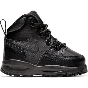 NWT Nike unisex Manoa Ltr Infant/Toddler Shoes, Black -Size 6